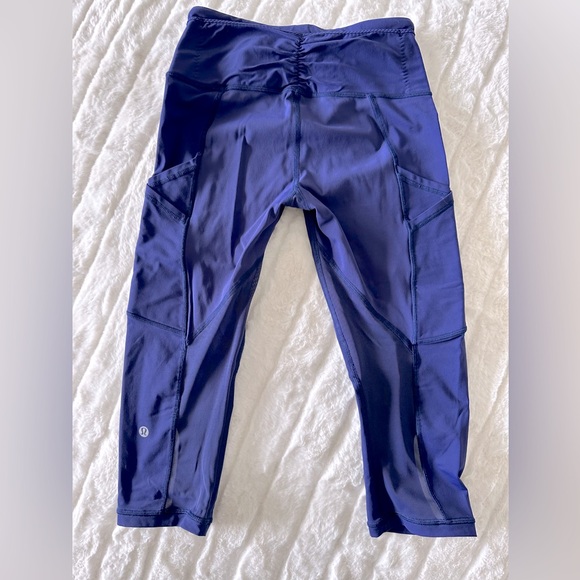 Lululemon Pace Rival Crop Leggings, Size 4 - Picture 2 of 7